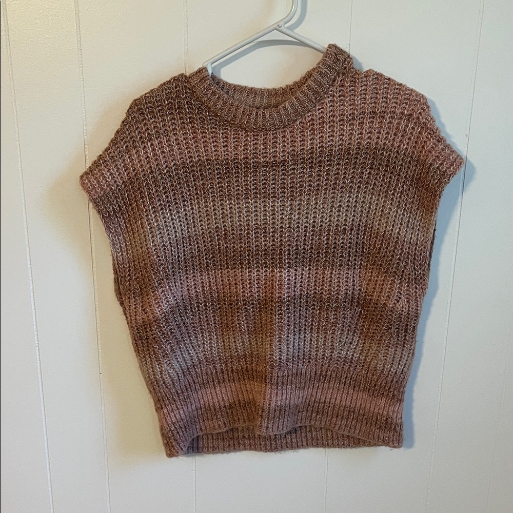 LOFT Brown Knit Sweater
